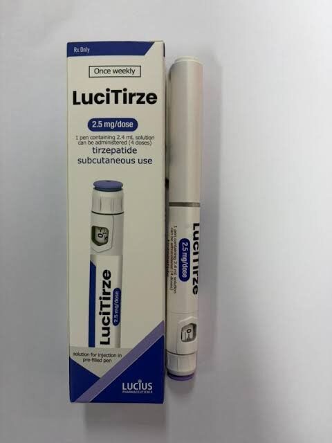LuciTirze 2.5mg Dose (Tirzepatide) LuciTirze 2.5mg Dose (Tirzepatide) by Lucius Pharmaceuticals – 4 Doses for Type 2 Diabetes and Weight Management