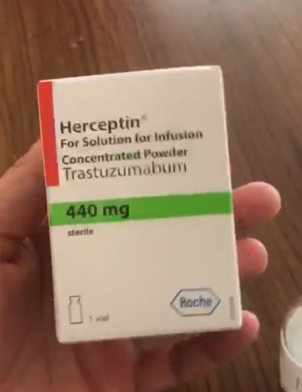 Herceptin 440mg Injection (Trastuzumabum) by Roche – 1 injection