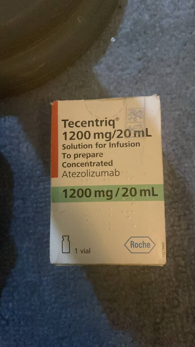 Tecentriq 1200mg injection (Atezolizumab) Tecentriq 1200mg Injection Atezolizumab by Roche – 1 vial