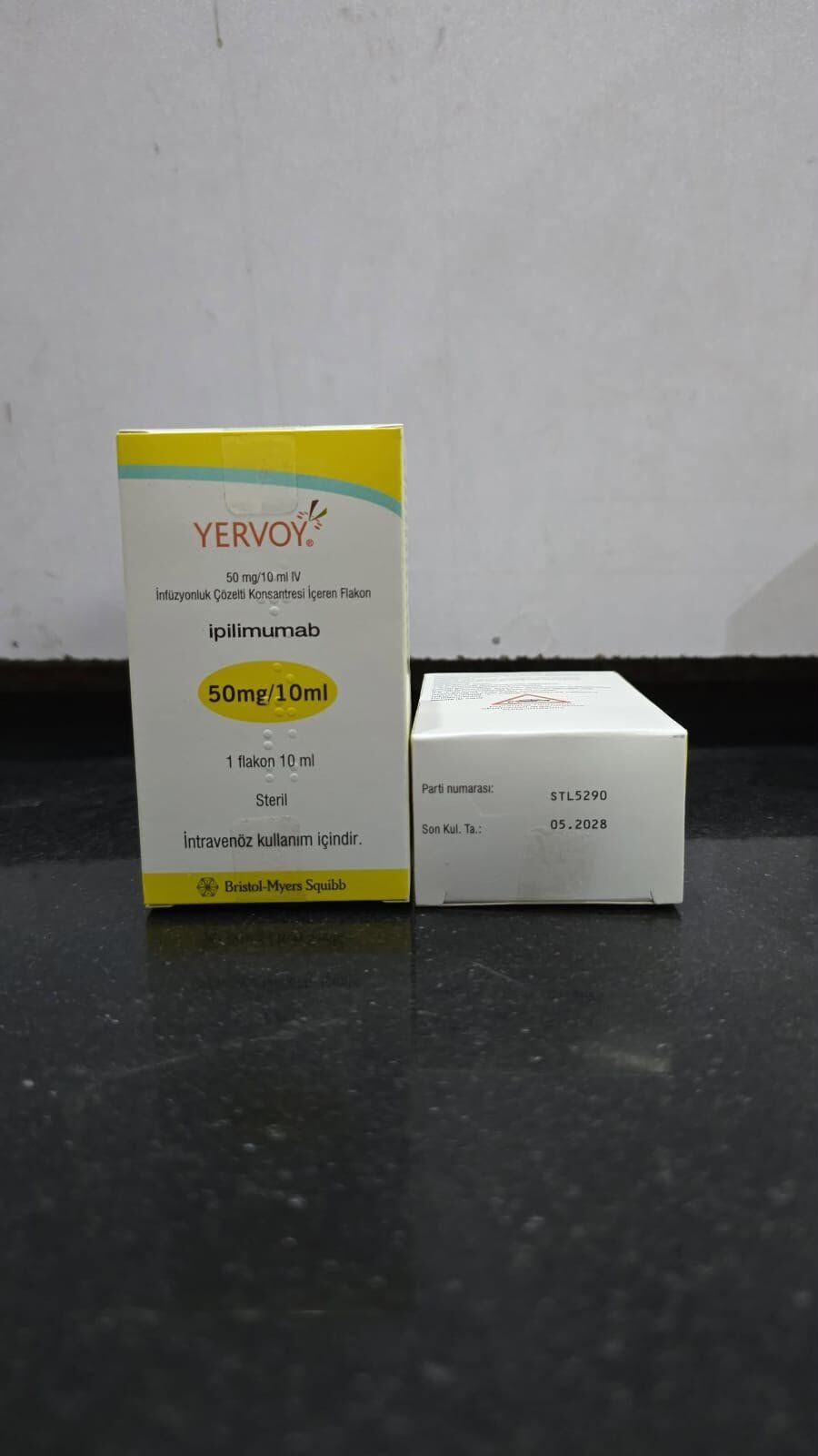 YerVoy 50mg injection (ipilimumab) Yervoy 50mg Injection (Ipilimumab) by Bristol Myers Squibb – 1 injection