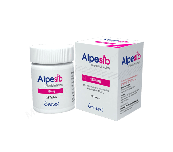 Alpesib 150mg Tablet Alpelisib original cancer medicine available in Pakistan at MedicineWalyDost.com