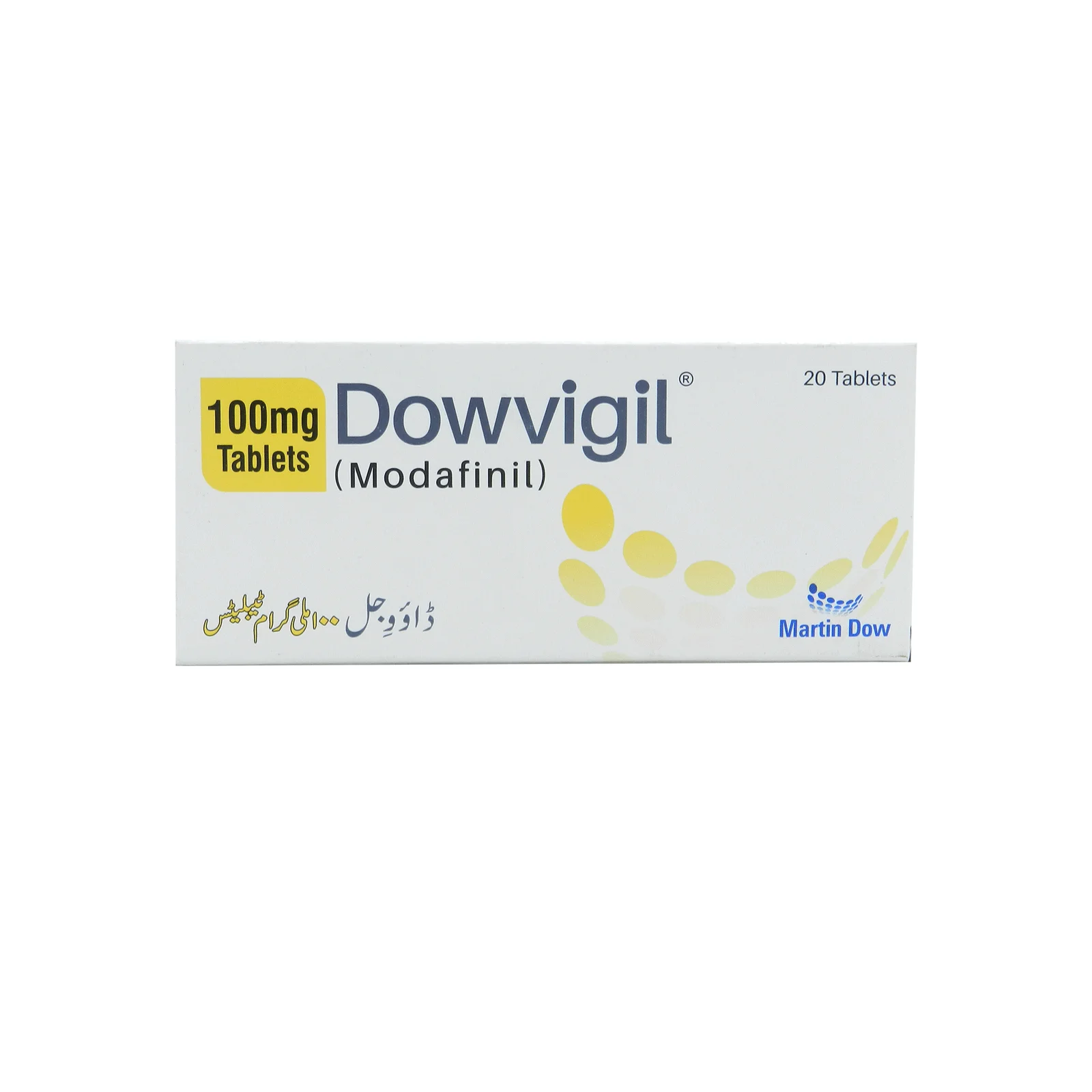 Dowvigil 100mg Tablet (Modafinil) Dowvigil 100mg Tablet (Modafinil) for narcolepsy, obstructive sleep apnea and shift work sleep disorder