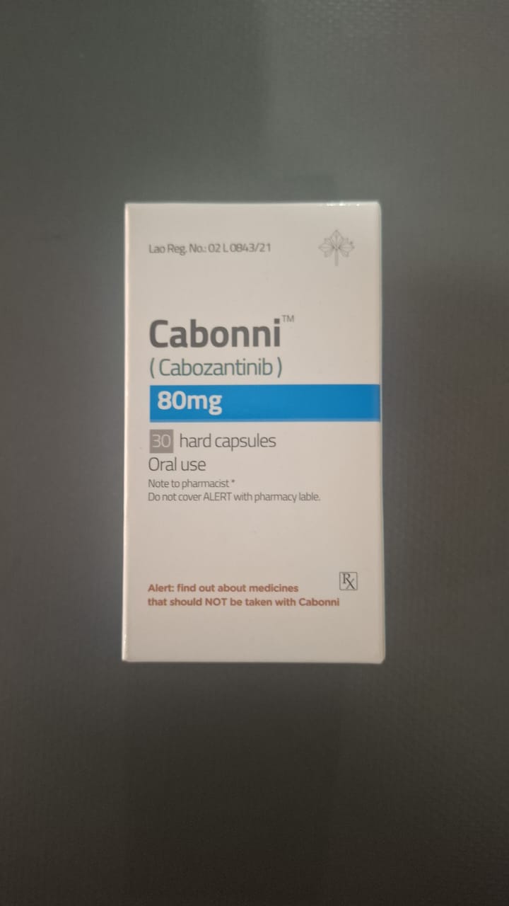 Cabonni 80mg Capsule (Cabozantinib) cancer treatment medicine in Pakistan