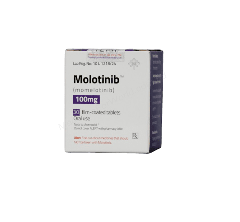 Molotinib 100mg Tablet Momelotinib imported medicine for myelofibrosis treatment in Pakistan