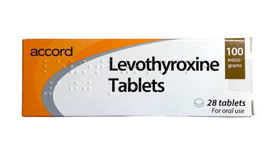 Levothyroxine 100mcg Tablet imported by Accord Healthcare 28 tablets pack for hypothyroidism thyroid hormone replacement therapy Pakistan Levothyroxine 100mcg Tablet imported by Accord Healthcare 28 tablets pack for hypothyroidism thyroid hormone replacement therapy Pakistan