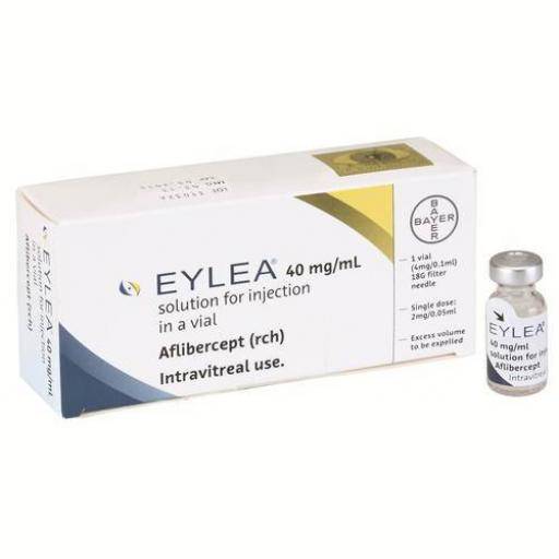 Eylea 40mg Injection (Aflibercept) Eylea 40mg Injection (Aflibercept) by Bayer, 1 vial for the treatment of retinal diseases and vision-threatening eye conditions.