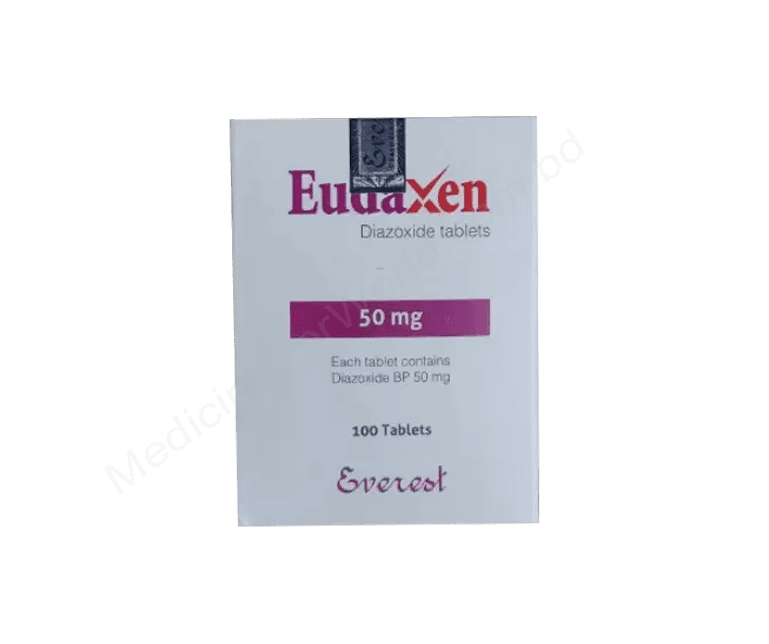 Eudaxen 50mg Tablet - Diazoxide Tablet in Pakistan at MedicineWalyDost.com